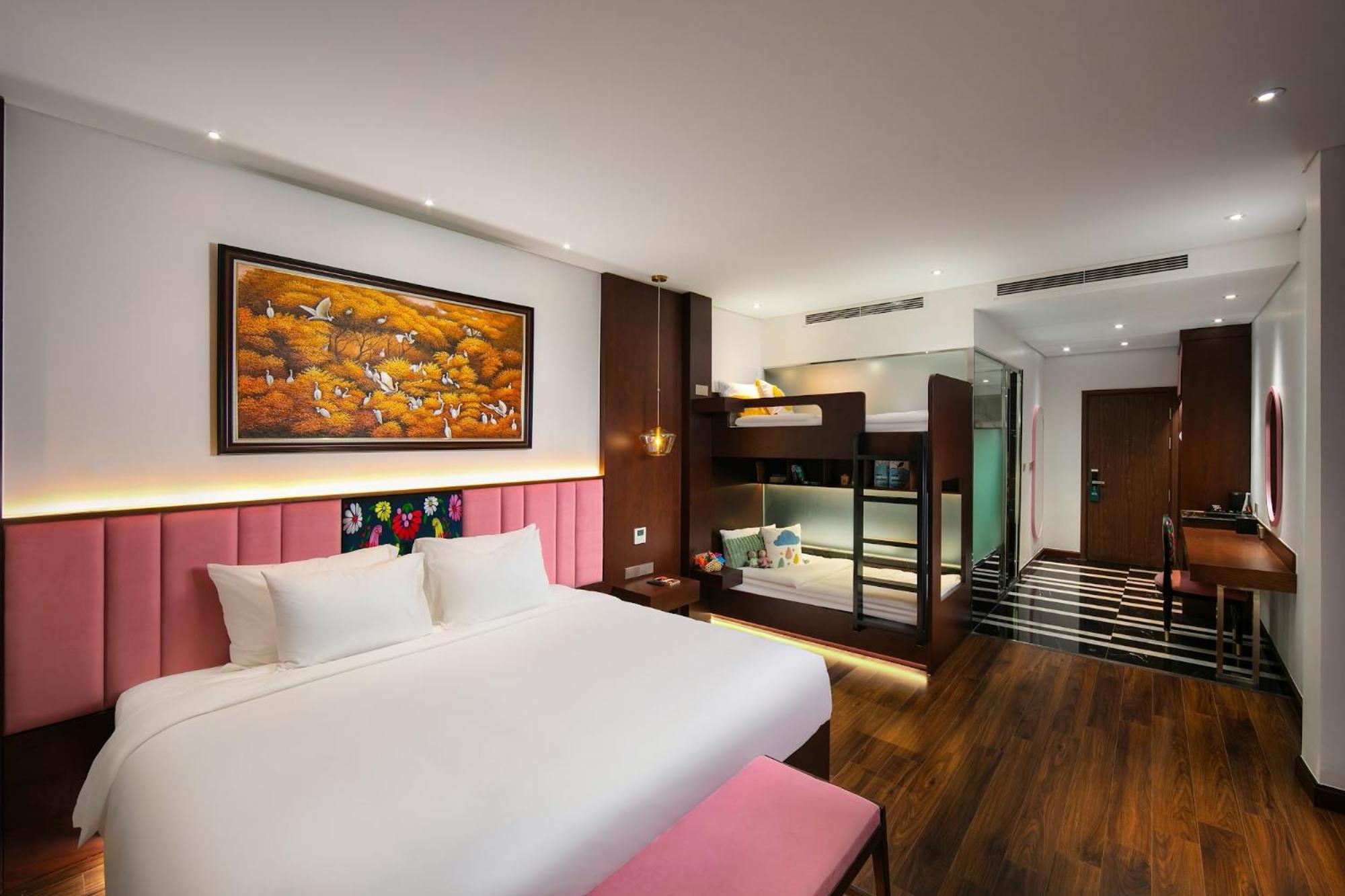 Aurora Central Hanoi Hotel Bagian luar foto
