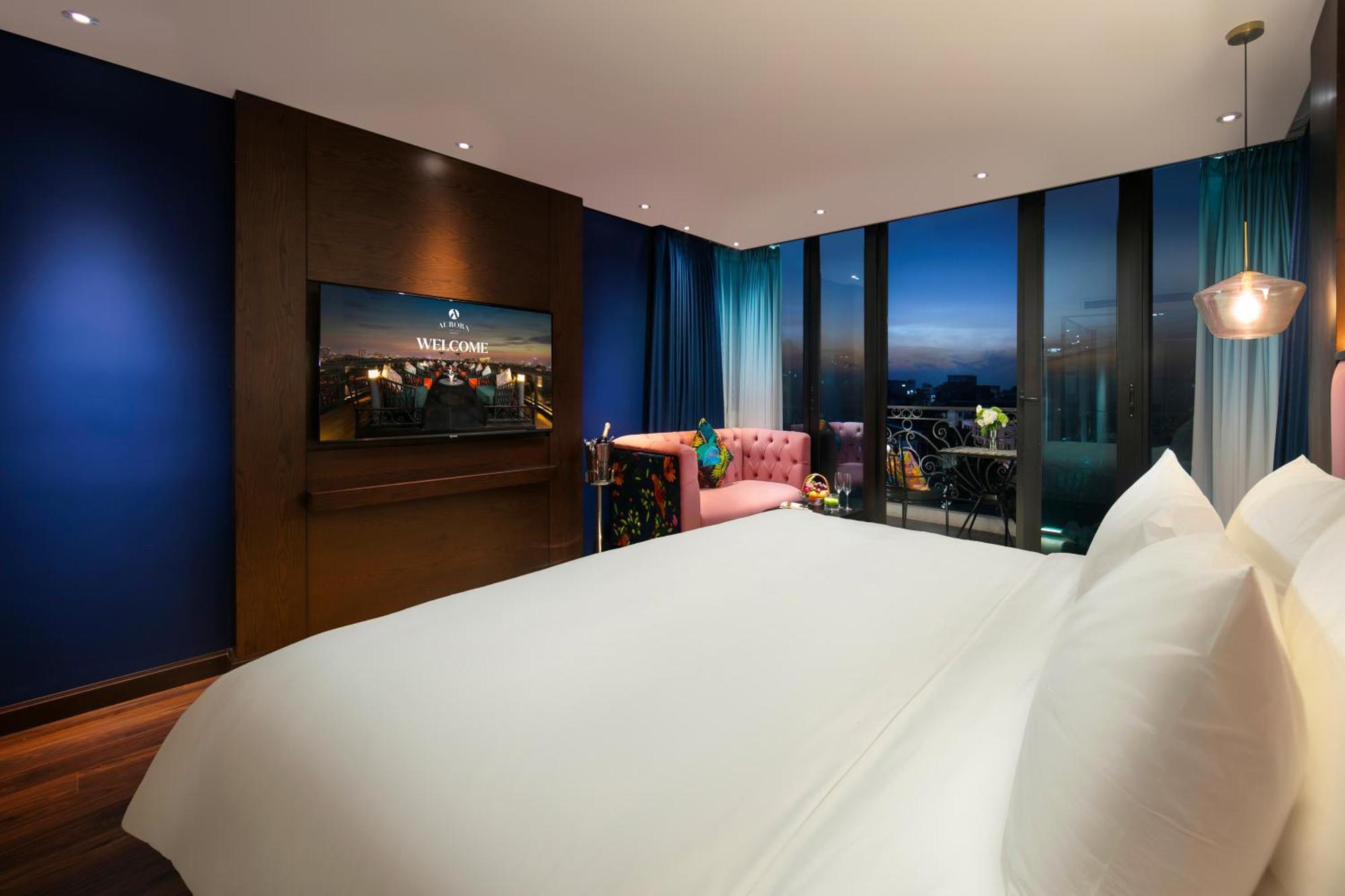 Aurora Central Hanoi Hotel Bagian luar foto