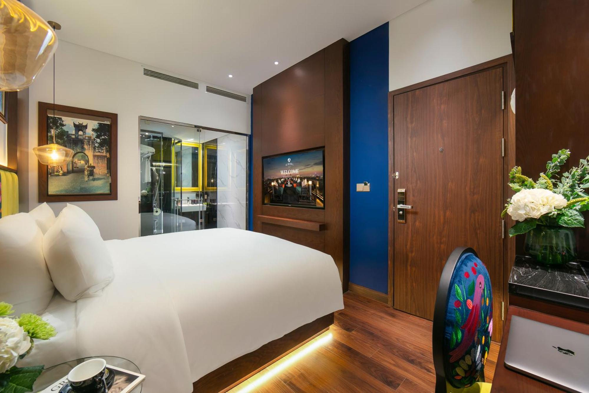 Aurora Central Hanoi Hotel Bagian luar foto