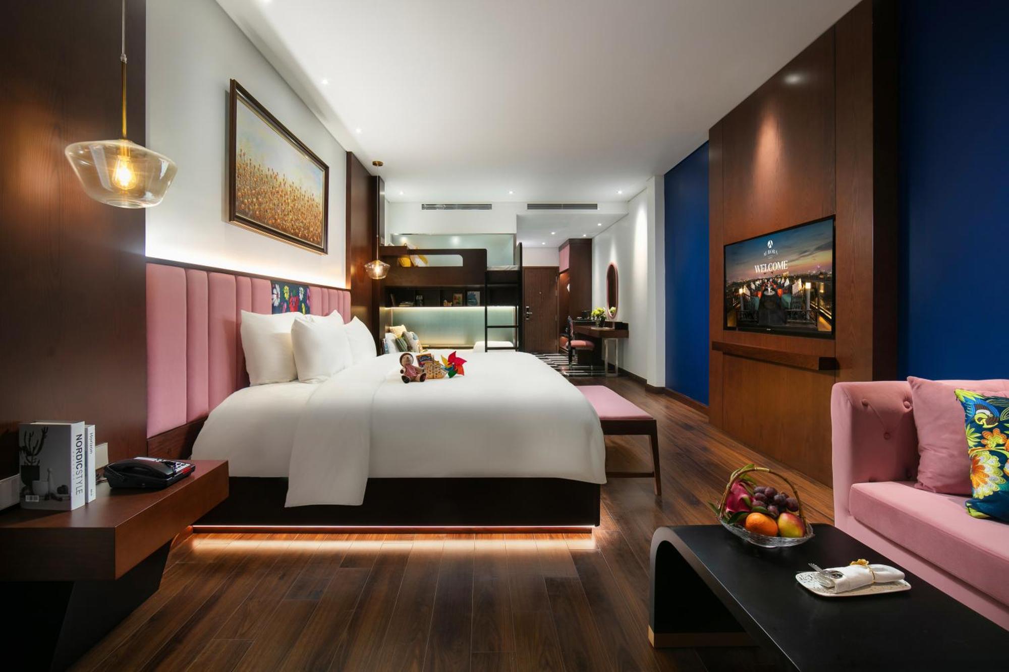 Aurora Central Hanoi Hotel Bagian luar foto