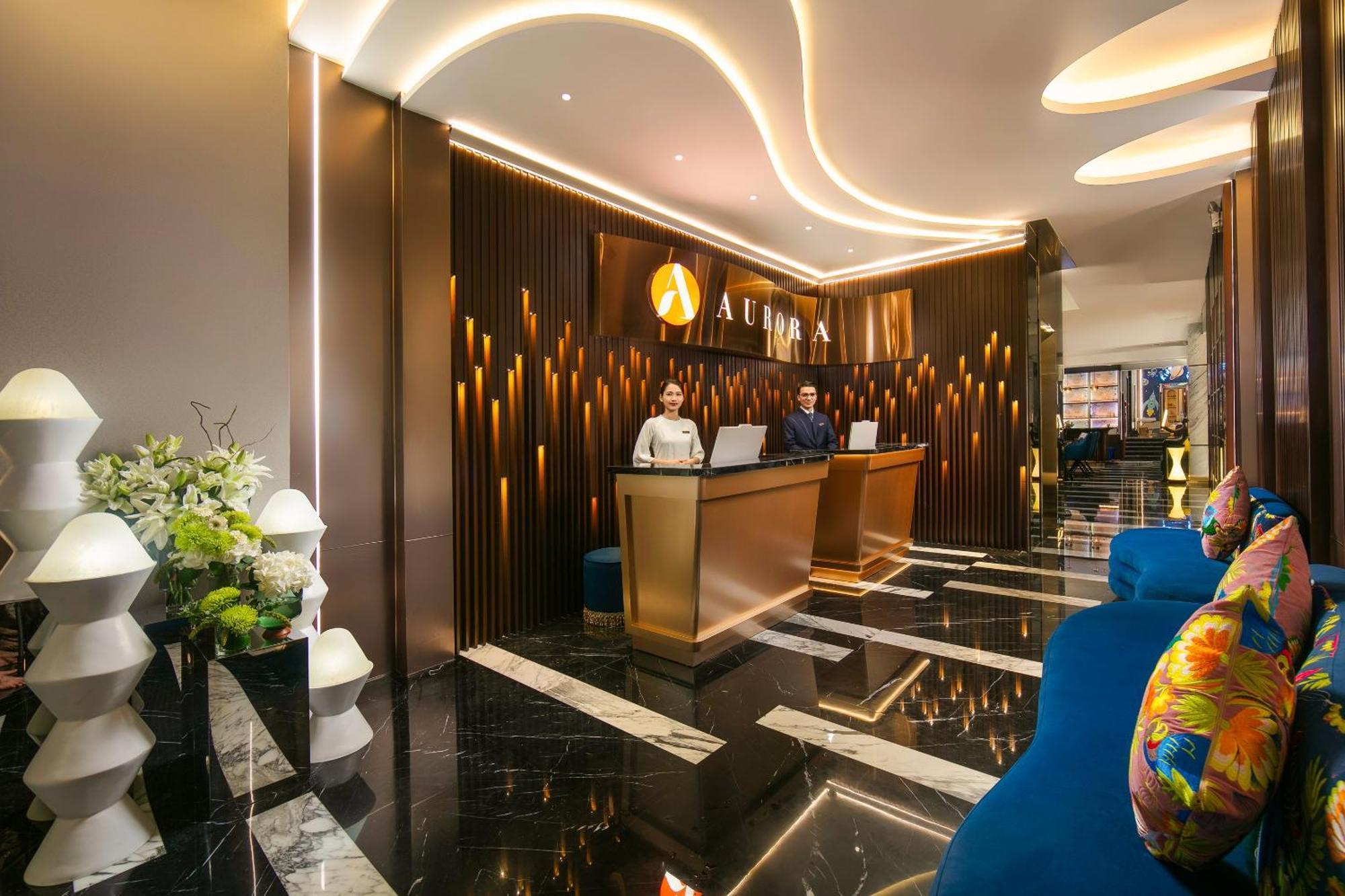 Aurora Central Hanoi Hotel Bagian luar foto