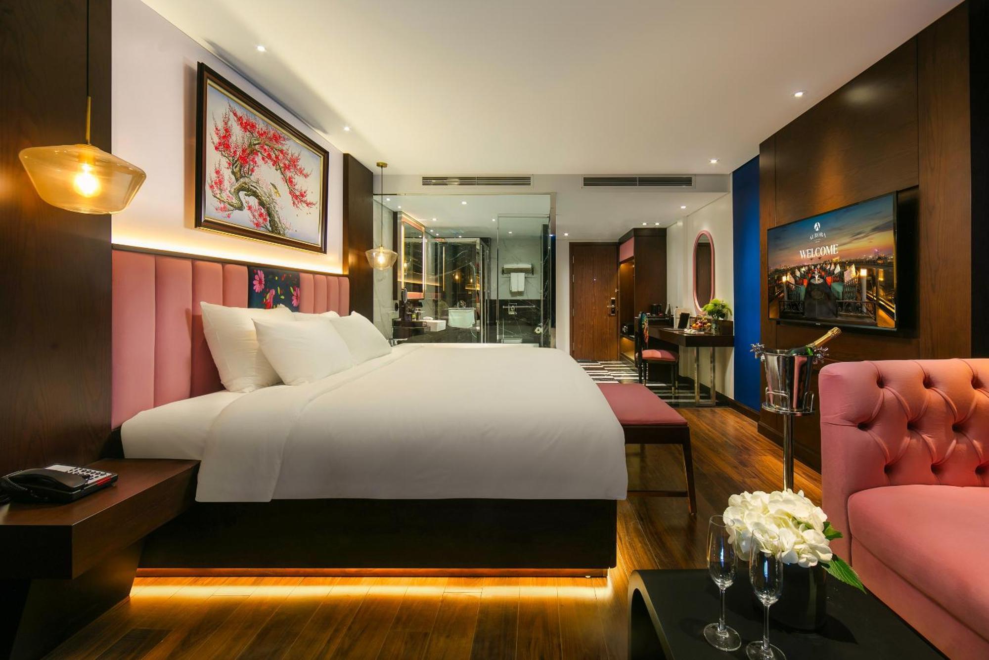 Aurora Central Hanoi Hotel Bagian luar foto