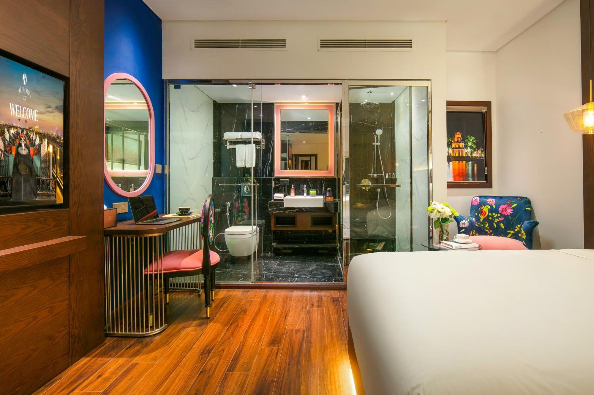 Aurora Central Hanoi Hotel Bagian luar foto