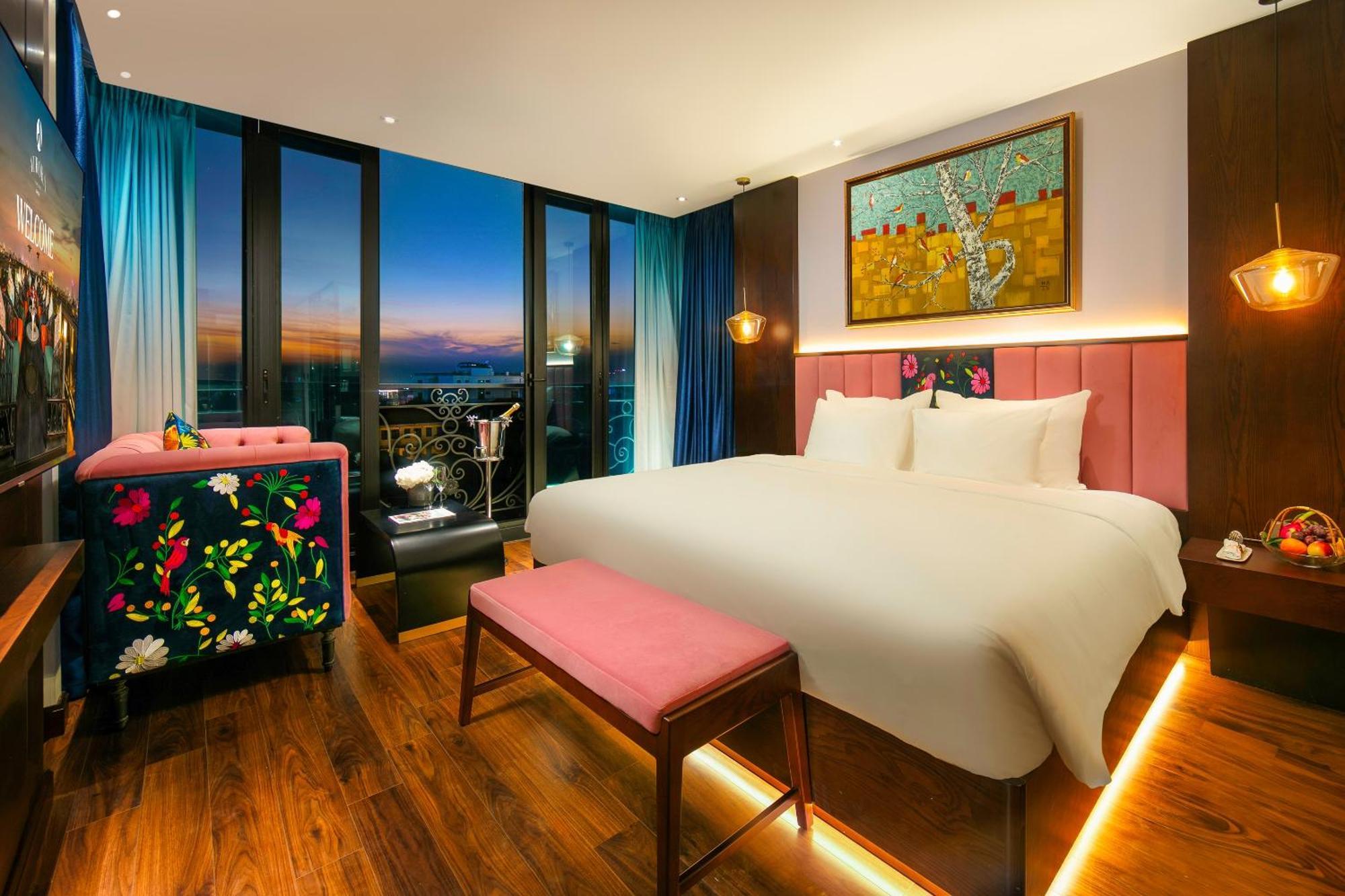 Aurora Central Hanoi Hotel Bagian luar foto